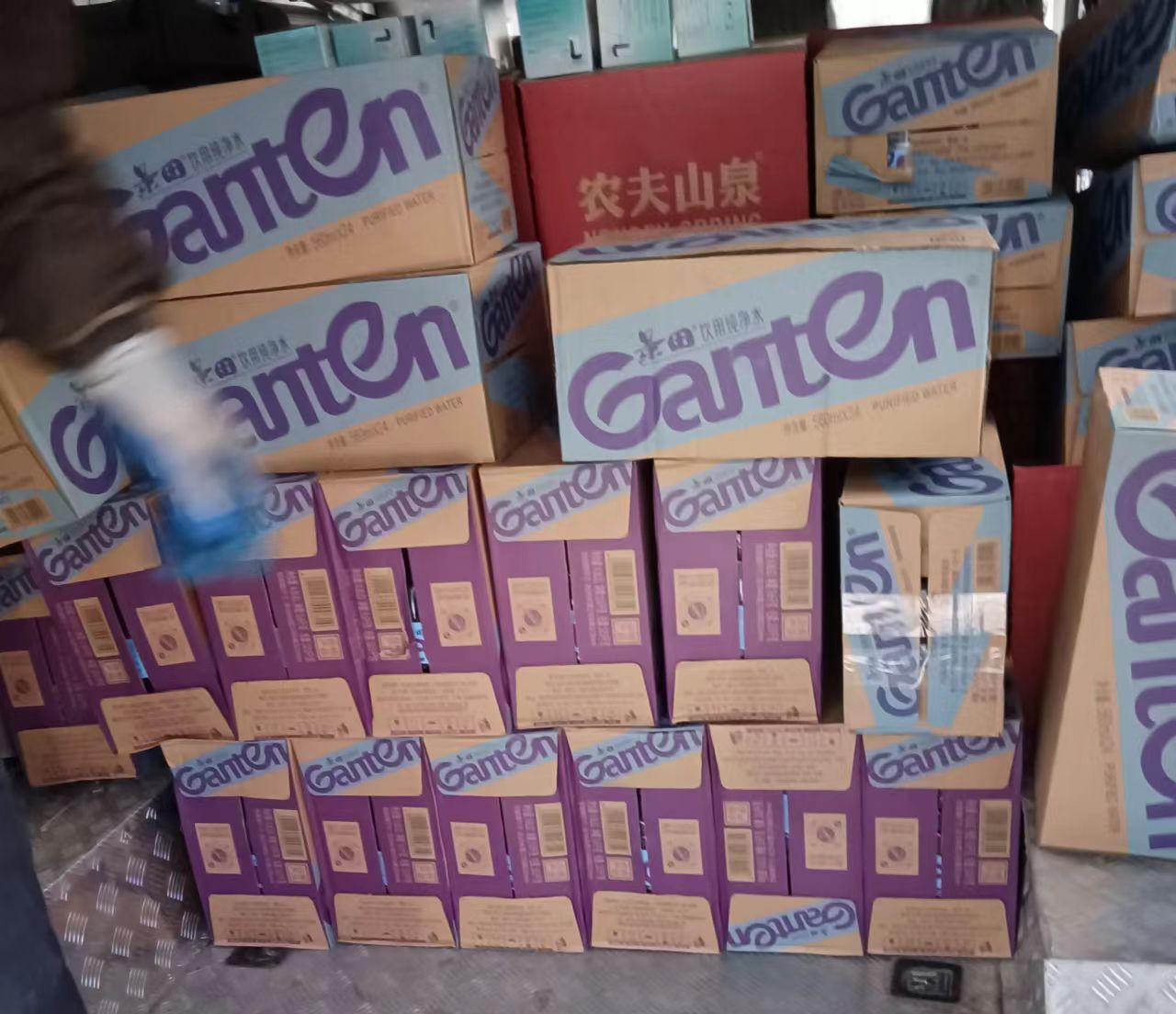 俆庄景田桶装水配送